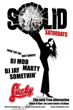 SOLID, with DJs: Jay Something, Mod Marty @ Lucky Bar - Sep 03, 2005