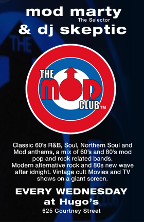 The Coolest Night in Victoria: Mod Marty, DJ Skeptic @ Hugo's Brewhouse - Jun 29, 2005