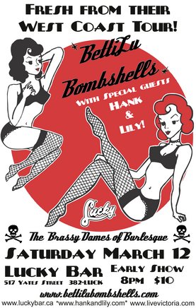 Bettina, Hank Pine & Lily Fawn @ Lucky Bar Mar 12 2005 - May 10th @ Lucky Bar