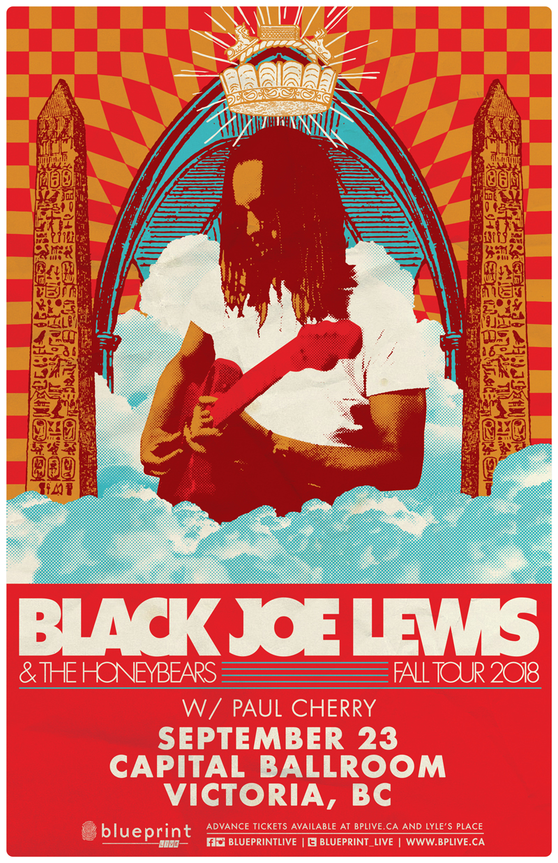 Black Joe Lewis & The Honeybears @ Capital Ballroom Sep 23 2018 - May 6th @ Capital Ballroom