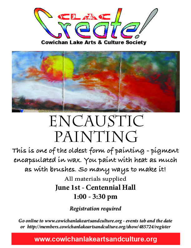 Encaustic Painting @ Upper Centennial Hall Jun 1 2019 - May 8th @ Upper Centennial Hall