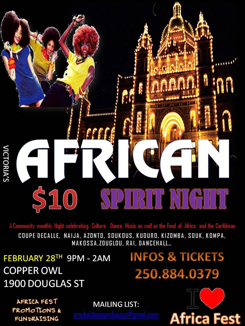 La Calebasse du Nomade, Kizomba, Souk @ Copper Owl Feb 28 2015 - Jun 8th @ Copper Owl