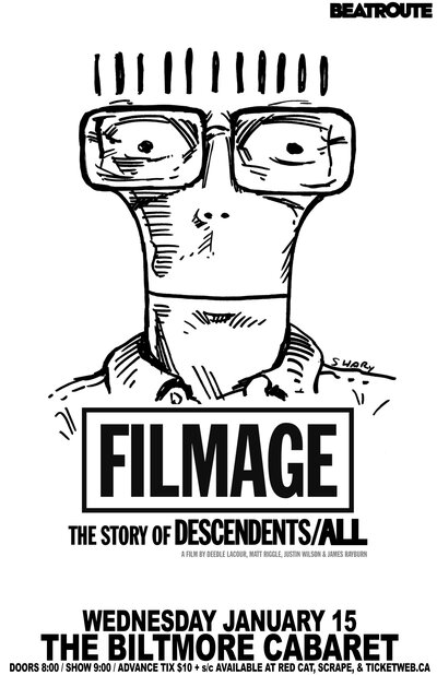 FILMAGE: The Story of the Descendents/ALL @ The Biltmore Cabaret Jan 15 2014 - May 6th @ The Biltmore Cabaret