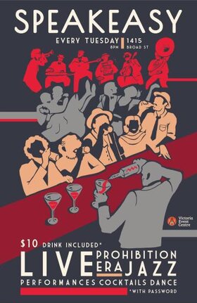 Speakeasy @ Victoria Event Centre Nov 19 2019 - Jun 4th @ Victoria Event Centre