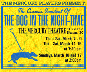 The Curious Incident of the Dog in the Night-Time @ The Mercury Players Society Mar 14 2019 - May 6th @ The Mercury Players Society