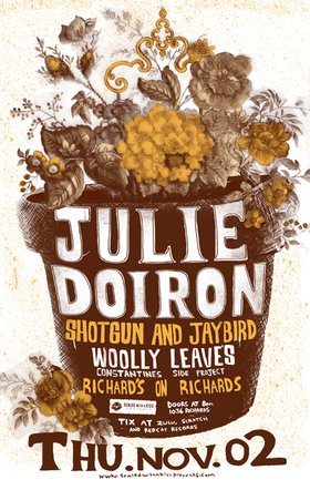 Julie Doiron, Shotgun and Jaybird, Woolly Leaves @ Richard's On Richards Nov 2 2006 - May 7th @ Richard's On Richards