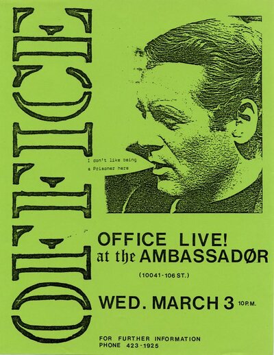 OFFICE Live! at the Ambassador: OFFICE @ Ambassador Motor Inn - Mar 03, 1982