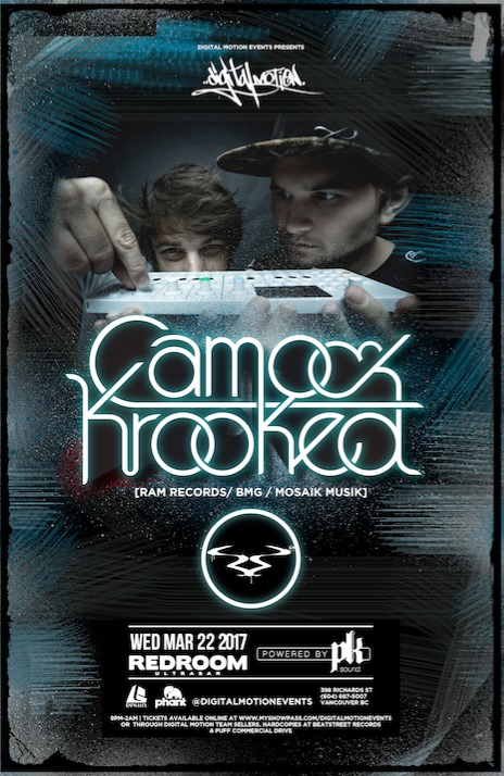 Camo & Krooked  (Ram Records) @ The Red Room Mar 22 2017 - Jun 23rd @ The Red Room