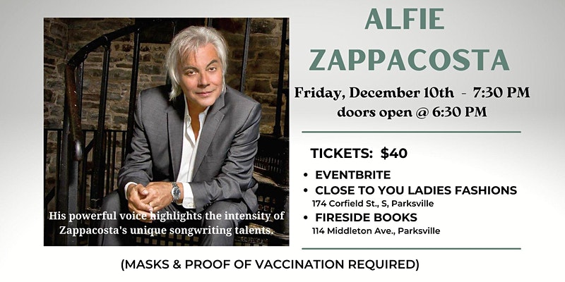 Alfie Zappacosta @ Knox United Church - Dec 10, 2021