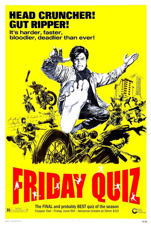 The FINAL (and BEST) Friday Quiz of the season: Benji and Jack @ Copper Owl Jun 6 2014 - Jun 8th @ Copper Owl