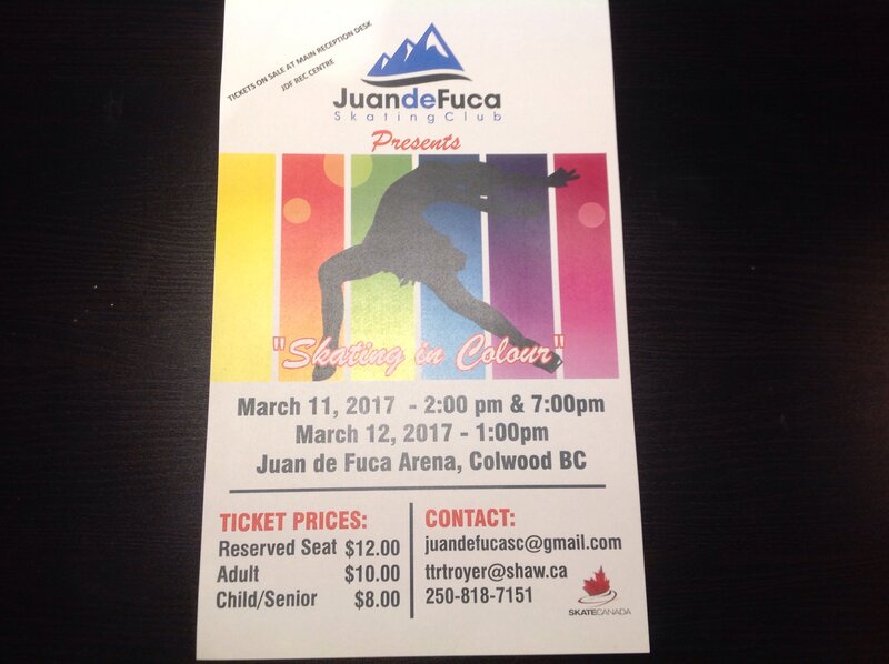 "Skating In Colour" @ Juan De Fuca Arena Mar 11 2017 - Jun 8th @ Juan De Fuca Arena