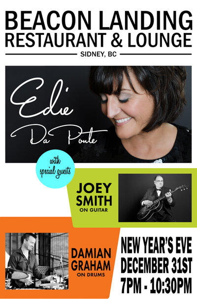Edie DaPonte, Joey Smith, Damian Graham @ Beacon Landing Restaurant & Lounge Dec 31 2014 - Jun 11th @ Beacon Landing Restaurant & Lounge