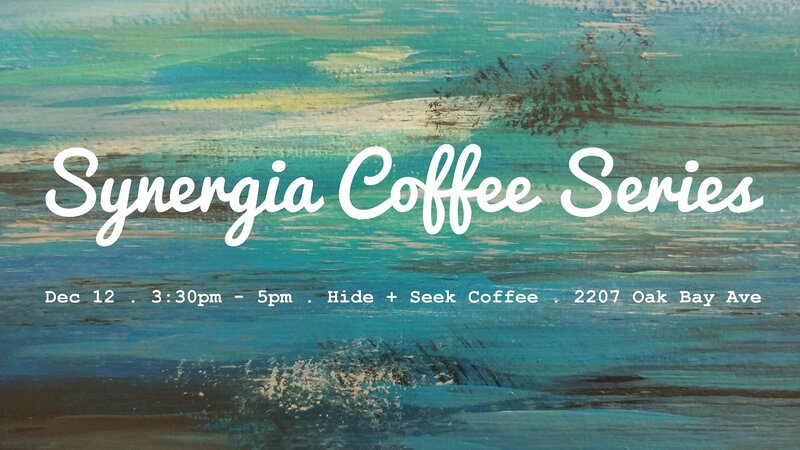 Synergia Coffee Series:: Miles McLaren, Emily Griffis @ Hide + Seek Coffee Dec 12 2017 - Jun 4th @ Hide + Seek Coffee