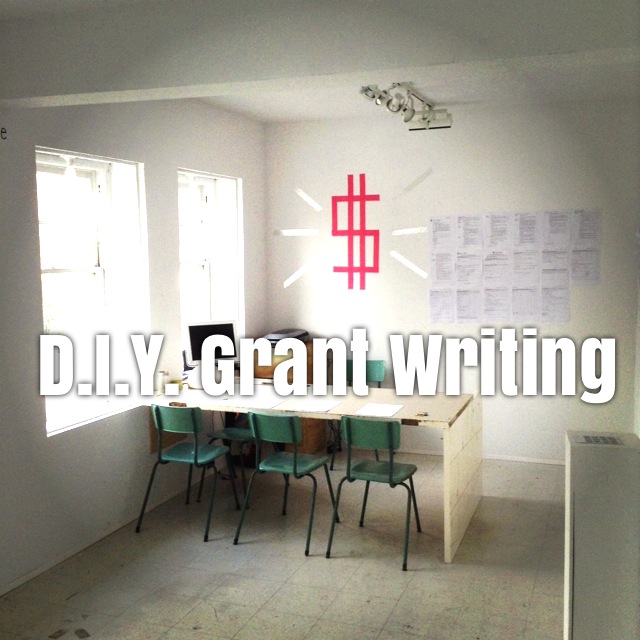 DIY Grant Writing With MoCL ~ Hosted By Aubrey Burke @ 819 Fort Ministry of Casual Living Apr 7 2014 - Jul 12th @ 819 Fort Ministry of Casual Living