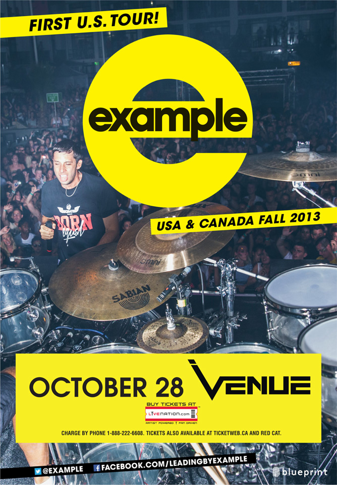Example @ Venue - Oct 28, 2013