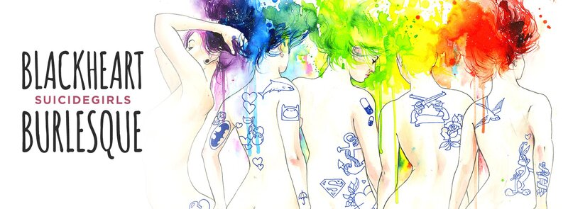 Suicide Girls Blackheart Burlesque @ Rickshaw Theatre Apr 7 2015 - May 6th @ Rickshaw Theatre