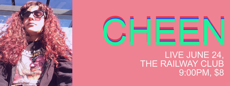 CHEEN, Indie pop rock music from Egypt: CHEEN @ Railway Club Jun 24 2015 - Jun 14th @ Railway Club