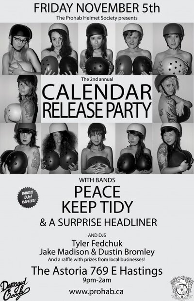 PEACE, Keep Tidy @ The Astoria  Nov 5 2010 - May 8th @ The Astoria 