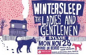 Wintersleep / Ladies and Gentlemen, Wintersleep, The Ladies and Gentlemen, Sylvie @ Richard's On Richards Nov 28 2005 - May 6th @ Richard's On Richards