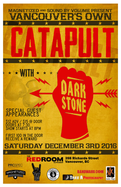 Catapult, Dark Stone @ The Red Room Dec 3 2016 - May 8th @ The Red Room