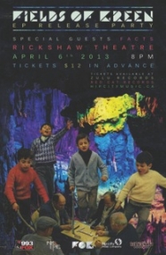 Fields of Green, FACTS @ Rickshaw Theatre Apr 6 2013 - May 6th @ Rickshaw Theatre