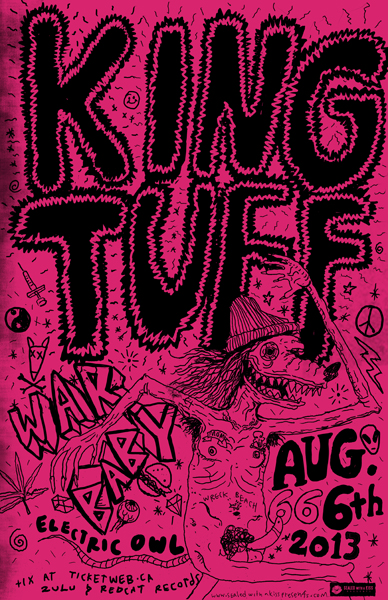 King Tuff, War Baby @ Electric Owl Aug 6 2013 - May 14th @ Electric Owl