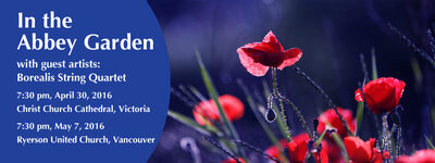 In the Abbey Garden: Elektra Women's Choir, Stephen Smith @ Ryerson United Church May 7 2016 - May 7th @ Ryerson United Church