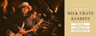 The Music of King Oliver: Milk Crate Bandits @ ON MAIN - Jan 06, 2017