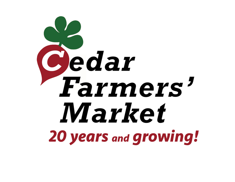 Cedar Farmers Market @ Krista Enslow Oct 2 2016 - May 6th @ Krista Enslow