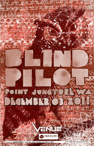 Blind Pilot, Point Juncture, WA @ Venue - Dec 03, 2011