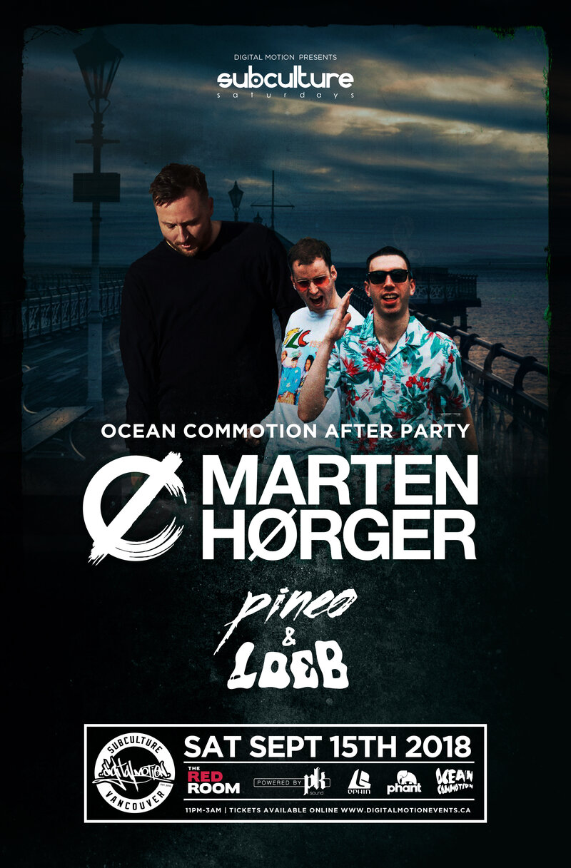 Marten Horger w/ Pineo & Loeb at SUBculture Saturday's @ The Red Room Sep 15 2018 - Jun 18th @ The Red Room