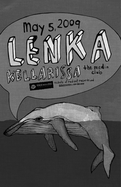 Lenka, Kellarissa @ The Media Club May 5 2009 - May 12th @ The Media Club