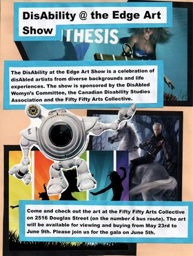 The Canadian Disability Studies Association art showcase @ the fifty fifty arts collective May 23 2013 - Jun 20th @ the fifty fifty arts collective