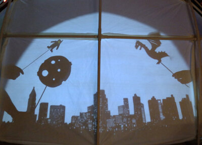 The New Bronze Age Series: Speed Stunned Imaginations Shadow Play: Gamelan Bike Bike, Publik Secrets @ Guelph (Dude Chilling) Park Jul 7 2015 - May 18th @ Guelph (Dude Chilling) Park