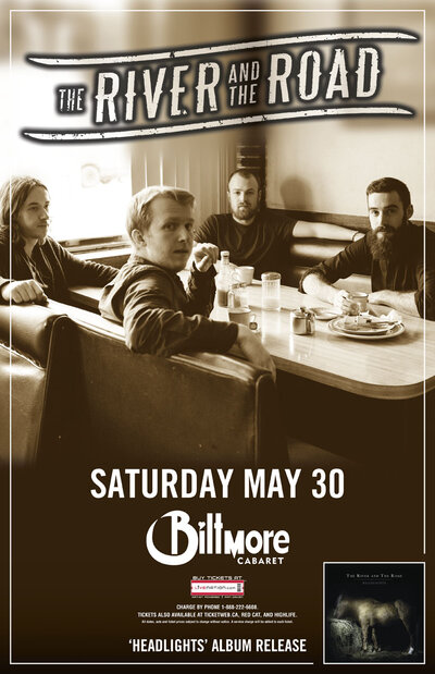 The River and The Road, Battle Stereo @ The Biltmore Cabaret May 30 2015 - May 8th @ The Biltmore Cabaret