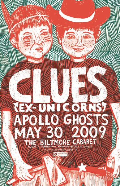 Clues, Apollo Ghosts @ The Biltmore Cabaret Dec 31 1969 - May 6th @ The Biltmore Cabaret