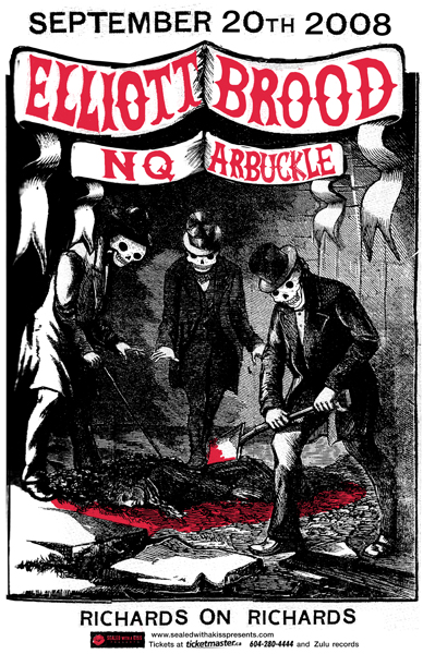 Elliott Brood, NQ Arbuckle @ Richard's On Richards Dec 31 1969 - May 23rd @ Richard's On Richards