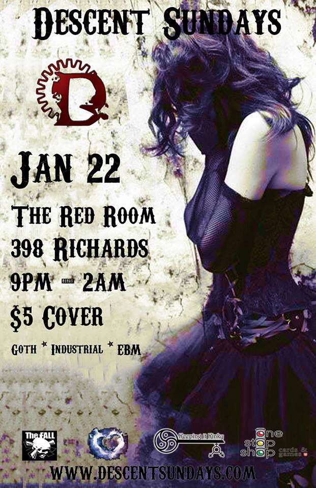 Descent Gothic Winter @ The Red Room Jan 22 2017 - Jun 24th @ The Red Room