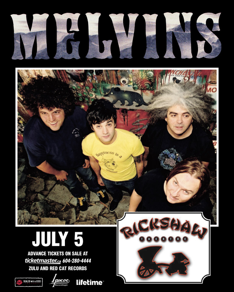 Melvins, Totimoshi @ Rickshaw Theatre Jul 5 2010 - May 18th @ Rickshaw Theatre