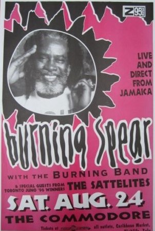 Burning Spear, with special guests @ The Commodore Ballroom - Sep 27, 2008