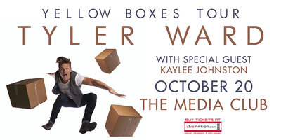 Tyler Ward, Kaylee Johnston @ The Media Club Oct 20 2015 - Jun 11th @ The Media Club