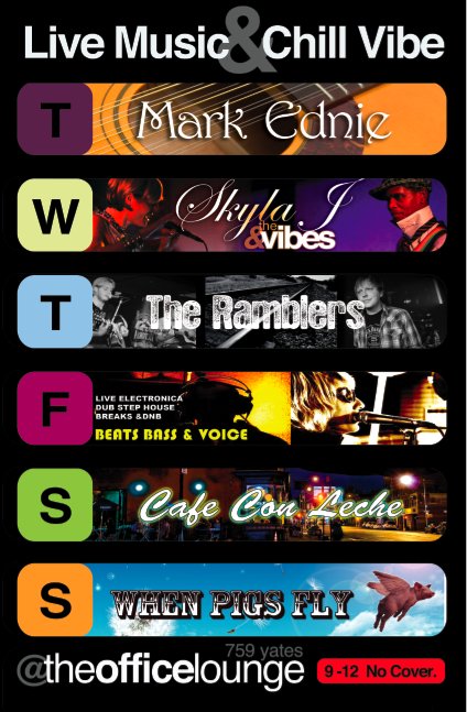 Caf&eacute; con Leche at The Office!: Caf&eacute; con Leche @ TheOfficeLounge Feb 5 2011 - May 9th @ TheOfficeLounge