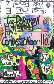 The Party on High Street, Compassion Gorilla, High Society @ The Cambie at the  Esquimalt Inn Mar 2 2012 - May 14th @ The Cambie at the  Esquimalt Inn
