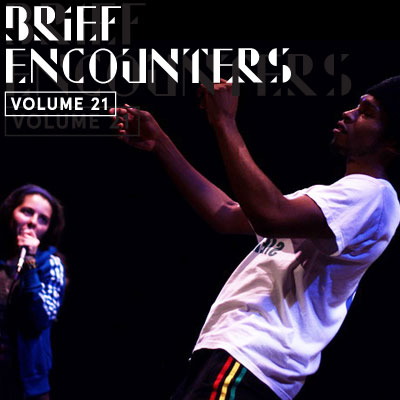 10 ARTISTS | 2 WEEKS | 5 NEW WORKS | 1 SHOW...Brief Encounters 21: David Newberry (Singer/Songwriter), Shizuka Kai  (Puppeter), Georgina Beaty  (Theatre Artist), Floyd VB  (Slam Poet), Marguerite Witvoet (Pianist), Madhushani Ramaraju  (Spoken Word Artist), Nyla Carpentier  (Powwow Dancer), Ralph Escamillan  (Contemporary Dance Artist), & More @ Guilt & Co. May 8 2014 - May 6th @ Guilt & Co.