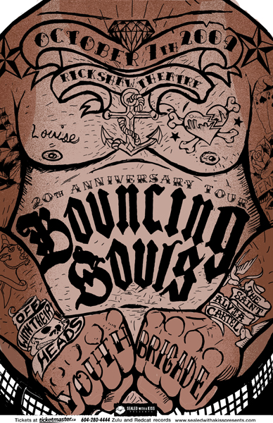 Bouncing Souls, Youth Brigade, The Saint Alvia Cartel, Off With Their Heads @ Rickshaw Theatre Oct 7 2009 - May 6th @ Rickshaw Theatre