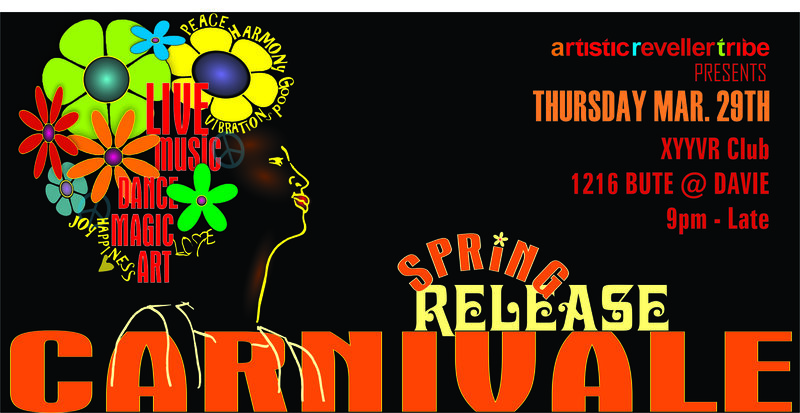Spring Release Carnivale: Luscious Moov , Ndidi Cascade, Gustavo Ferman, Luis Machuca , Kyle 