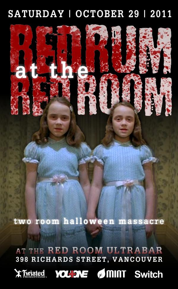 Halloween Saturday 2011: Main room with DJ SIAVASH, Sage, BEN COLEMAN, back room with  BULLET BILL vs. DJ CLIX, ☣ SUSPEKT ☣ GRASP THE ERRO ☣ @ The Red Room Oct 29 2011 - Apr 30th @ The Red Room
