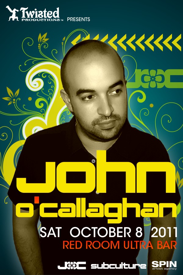 JON OCALLAGHAN, Allya, David Vehemence @ The Red Room Oct 8 2011 - Apr 30th @ The Red Room