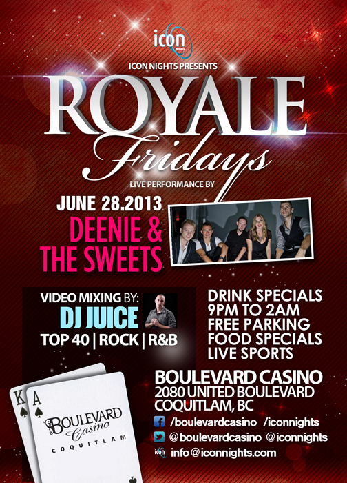 Deenie & the Sweets @ Boulevard Casino (Harley-Davidson Stage) - Jun 28, 2013
