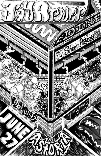 SHEER AGONY, Lab Coast, Jay Arner, Watermelon @ The Astoria  Jun 27 2014 - May 6th @ The Astoria 